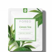 FOREO Mascarilla facial purificadora de té verde (paquete de 3)