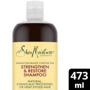 Shea Moisture Jamaican Black Castor Oil Strengthen & Restore Shampoo 4...