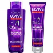L'Oréal Paris Elvive Colour Protect Anti-Brassiness Purple Shampoo and...