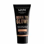 NYX Professional Makeup Born to Glow Naturally Radiant Foundation 30ml...