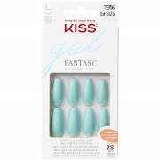 Uñas Fantasy Sculpted en gel de KISS (varios tonos) - Tono: #aae1de||B...
