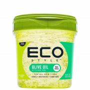 Gel de peinado con aceite de oliva EcoStyle (473 ml)