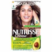 Tinte permanente Garnier Nutrisse (Varios tonos) - 4 Dark Brown