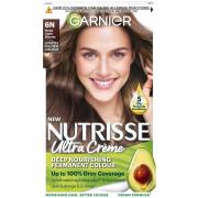 Tinte permanente Garnier Nutrisse (Varios tonos) - 6N Nude Light Brown