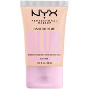 NYX Professional Makeup Bare With Me Blur Tint Foundation 30ml (Varios...