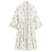 Bata kimono, voile de algodón, Siwa