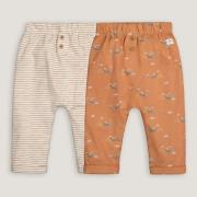 Lote de 2 pantalones árabes estampados