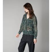 Camisa de leopardo fluida