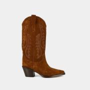 Botas cowboy de piel curtida Debora