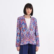 Chaqueta blazer estampada