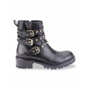 Botas tipo biker de piel Zadig, hebillas