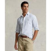 Camisa oxford ajustada de rayas