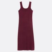 Maxivestido ajustado sin mangas